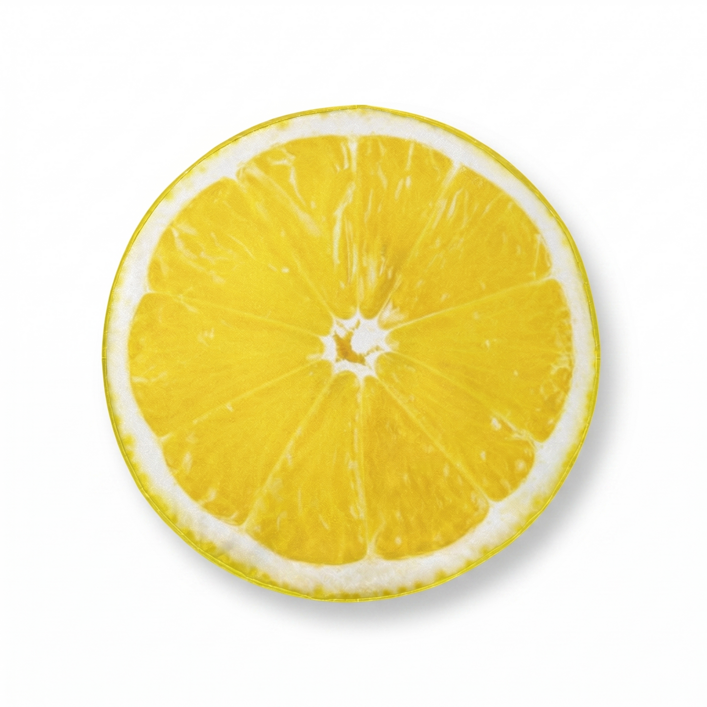 Lemon Print Spare Tire Cover on Jeep Wrangler - Front View