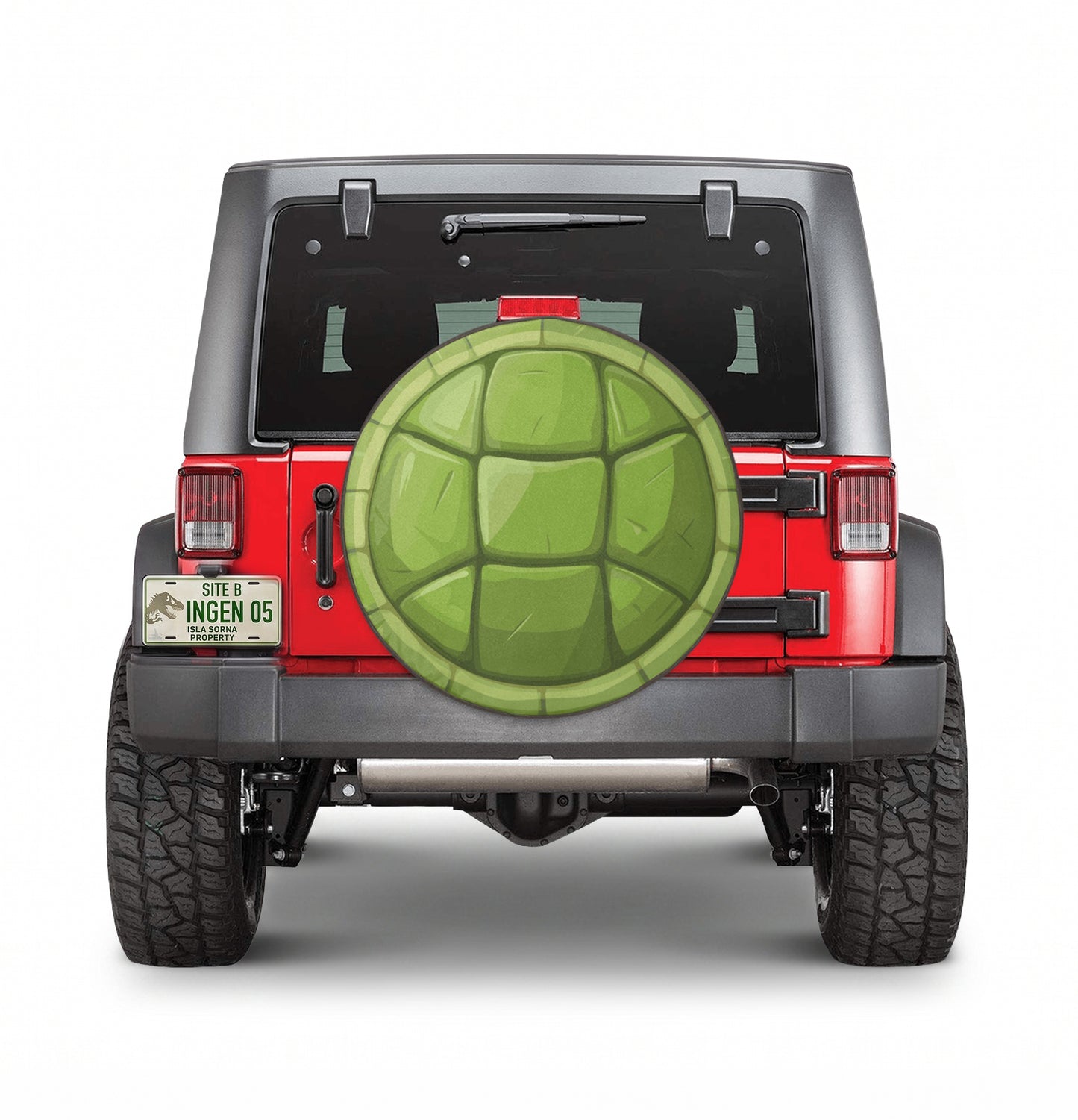 TMNT Ninja Turtles Spare Tire Cover - Angle Detail View