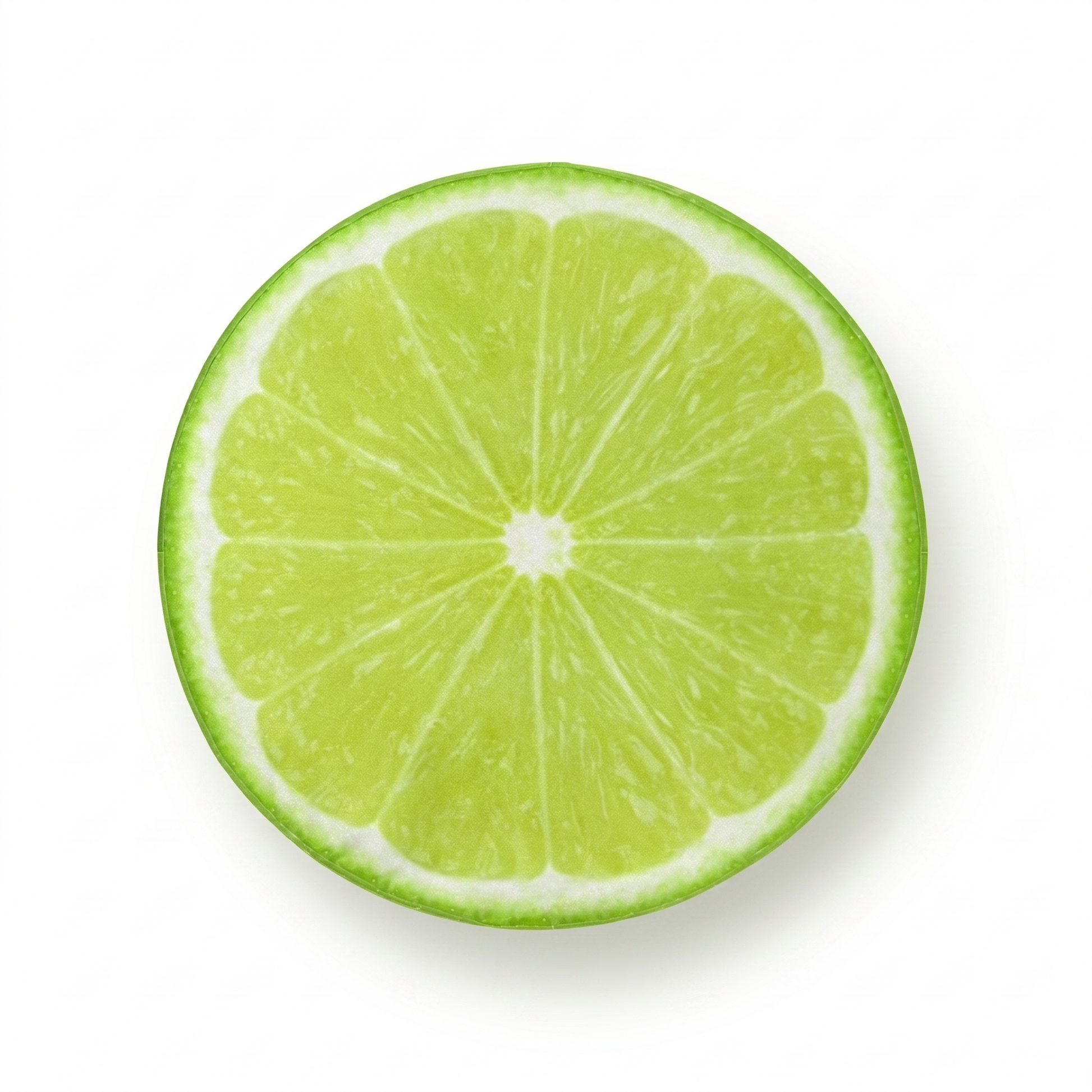 Lime Citrus Spare Tire Cover on Jeep Wrangler - Front View