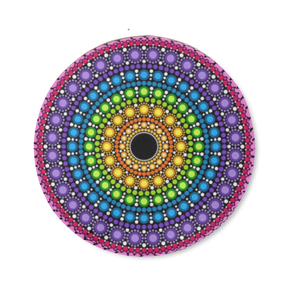 Dot Mandala Spare Tire Cover | Colorful Boho Jeep & SUV Cover — photo 4